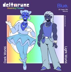 blue (deltarune) from deltarune