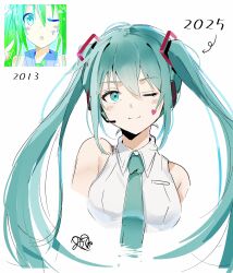 hatsune miku from vocaloid