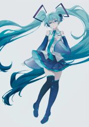 hatsune miku from vocaloid