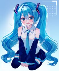 hatsune miku from vocaloid