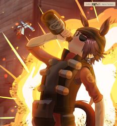 agnes tachyon (umamusume) from team fortress 2