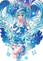 hatsune miku from vocaloid