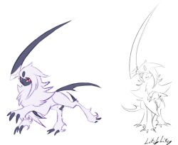 absol from pokemon by likey