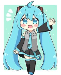 hatsune miku from vocaloid by nukotun