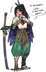 reiuji utsuho from sekiro: shadows die twice by kaibootsu