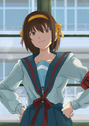 suzumiya haruhi from suzumiya haruhi no yuuutsu