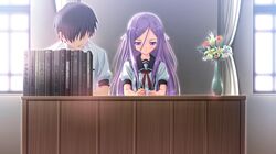 amou mikage from purple software by kikurage