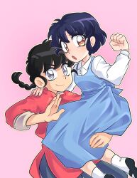 saotome ranma from ranma 1/2 by carolinerdraws