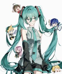 hatsune miku from vocaloid