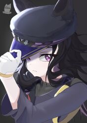 fenomeno (black flames of the righteous spirit) (umamusume) from umamusume