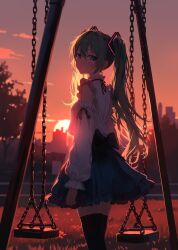 hatsune miku from vocaloid by takepon1123