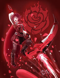 ruby rose from rwby by aestheticc-meme