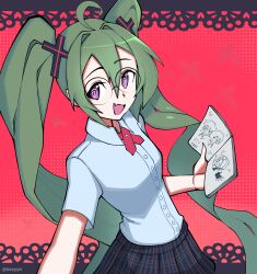 hatsune miku from confessions of a rotten girl (vocaloid)