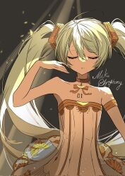 hatsune miku from miku symphony (vocaloid)