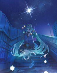 hatsune miku from magical mirai (vocaloid) by omutatsu