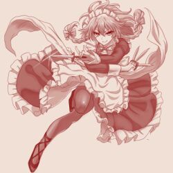 izayoi sakuya from touhou