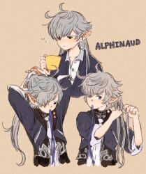 alphinaud leveilleur from final fantasy by soraoyogusakana