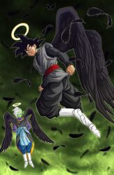 goku black from dragon ball by buraku black