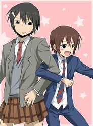 ringo-chan (danshi koukousei) from danshi koukousei no nichijou by maruki (punchiki)