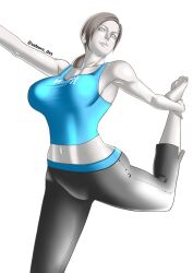 wii fit trainer (female) from wii fit