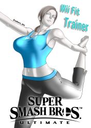 wii fit trainer (female) from super smash bros.