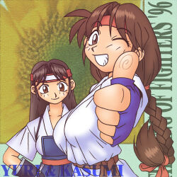 toudou kasumi from snk by kenix