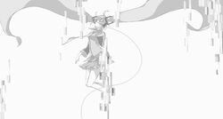 hatsune miku from vocaloid by gabaisuito-n