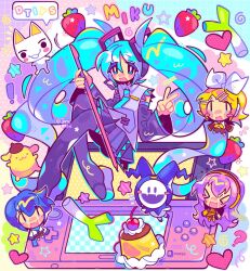 hatsune miku from nintendo switch by jack0ran