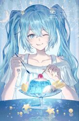 hatsune miku from vocaloid