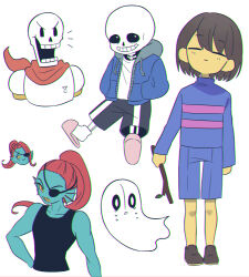 frisk (undertale) from undertale