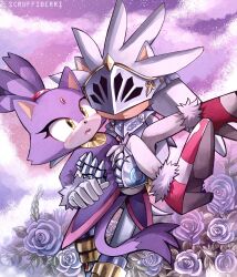 blaze the cat from sonic (series)