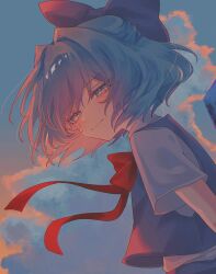 cirno from touhou by yoshino (q sci)