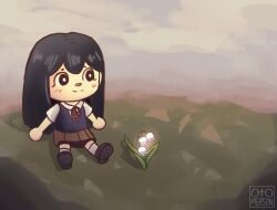 mari (omori) from animal crossing