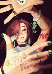 ayase momo from dandadan