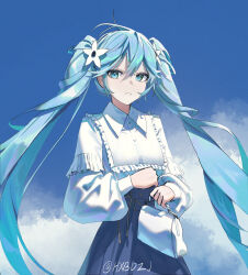 hatsune miku from vocaloid