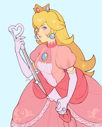 princess peach from super mario bros.