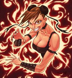 chun-li from capcom by freideugoi
