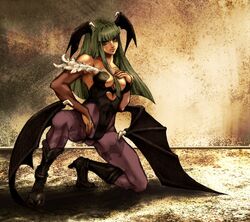 morrigan aensland from capcom by karin (mashroom panda)