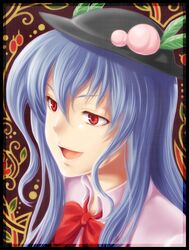 hinanawi tenshi from touhou by esaka