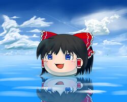 hakurei reimu from touhou by mei sou