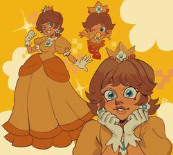 princess daisy from super mario bros.