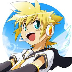 kagamine len from vocaloid by taketooru