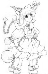 ibuki suika from touhou