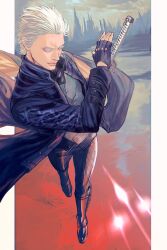 vergil (devil may cry) from devil may cry (series)