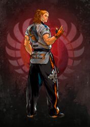hwoarang (tekken) from tekken by hiroaki (kof)