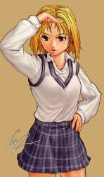 omokane saki from quiz nanairo dreams by cwind