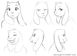 toriel from undertale by manananna