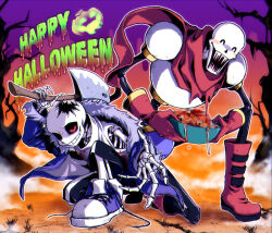 papyrus (horrortale) from halloween by ahin vpv