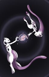 mega mewtwo y from pokemon by nicolas welch
