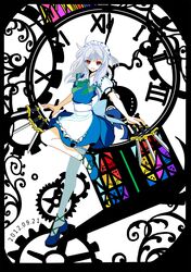 izayoi sakuya from touhou by lilylicious